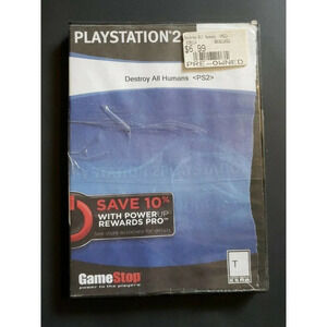 Sony Playstation 2 Destroy All Humans